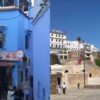 【世界一周】マジで青かった町シャウエンと地中海に面し芸術家に愛された美しい町タン